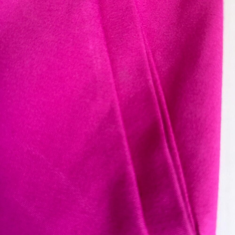 Land's End Hot Pink Crew Neck Sleeveless Sheath Dress Size 6 - Picture 5 of 7
